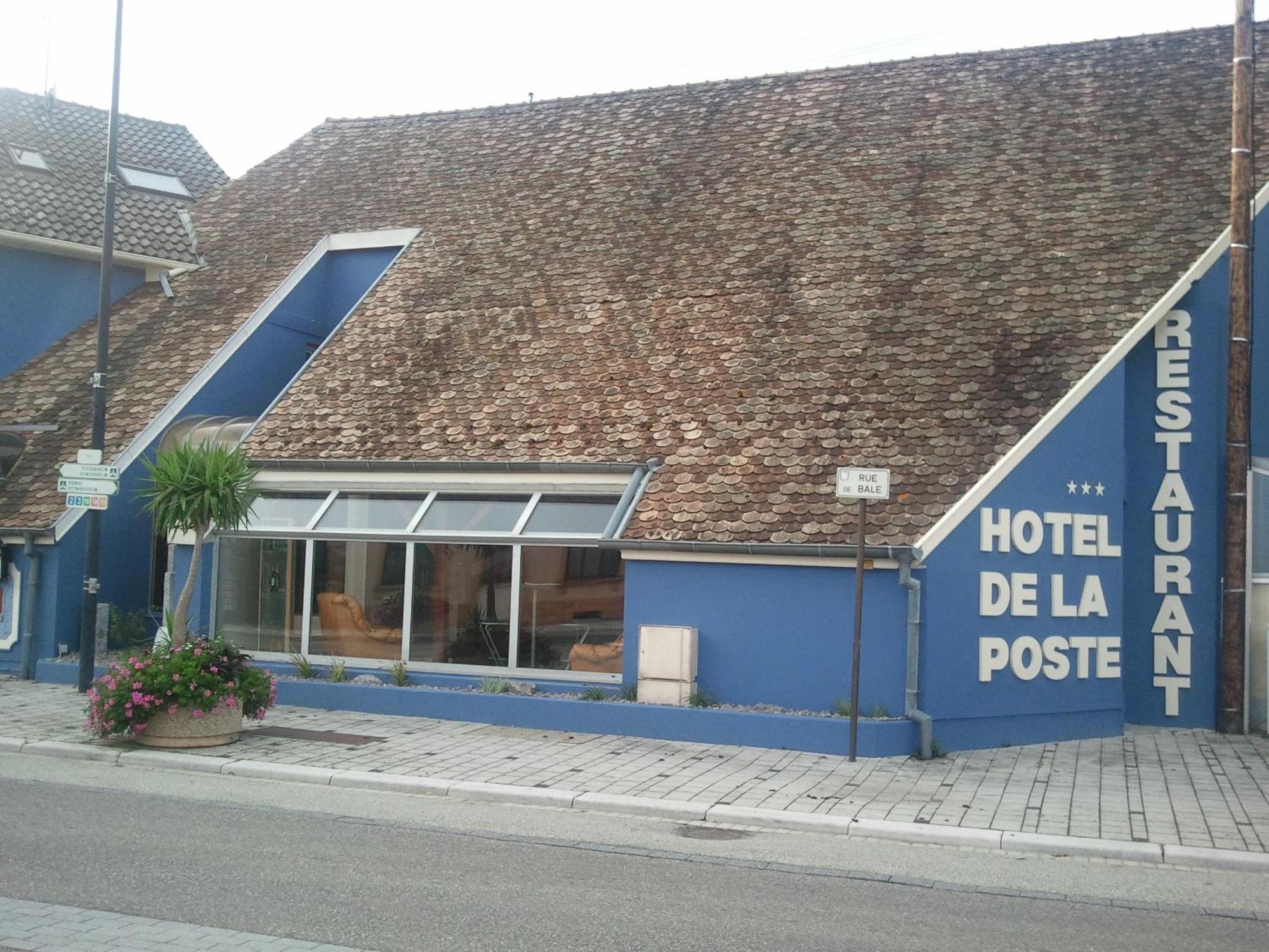 Hotel Restaurant De La Poste Mulhouse Ottmarsheim Bantzenheim Экстерьер фото